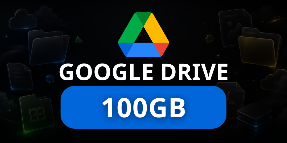 Google Drive 1 Năm | 100GB