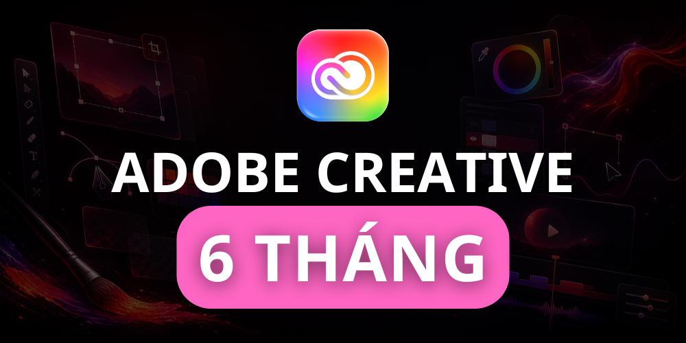 Adobe Creative Cloud 6 Tháng